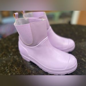 Free People Lilac Rain boots Size 36